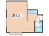丸山アパート 1Rの間取り