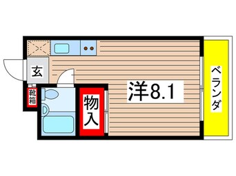 間取図 ドム・アコード協栄