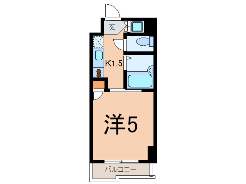 間取図 ルーブル白金高輪