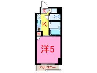 間取図 ルーブル白金高輪