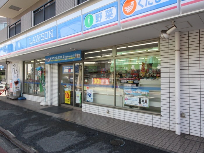 ローソン新蒲田一丁目店(コンビニ)まで400m 第一長谷川ビル