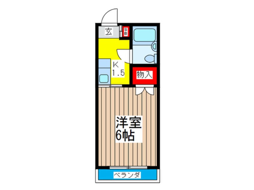 間取図 サンアベニュー東村山