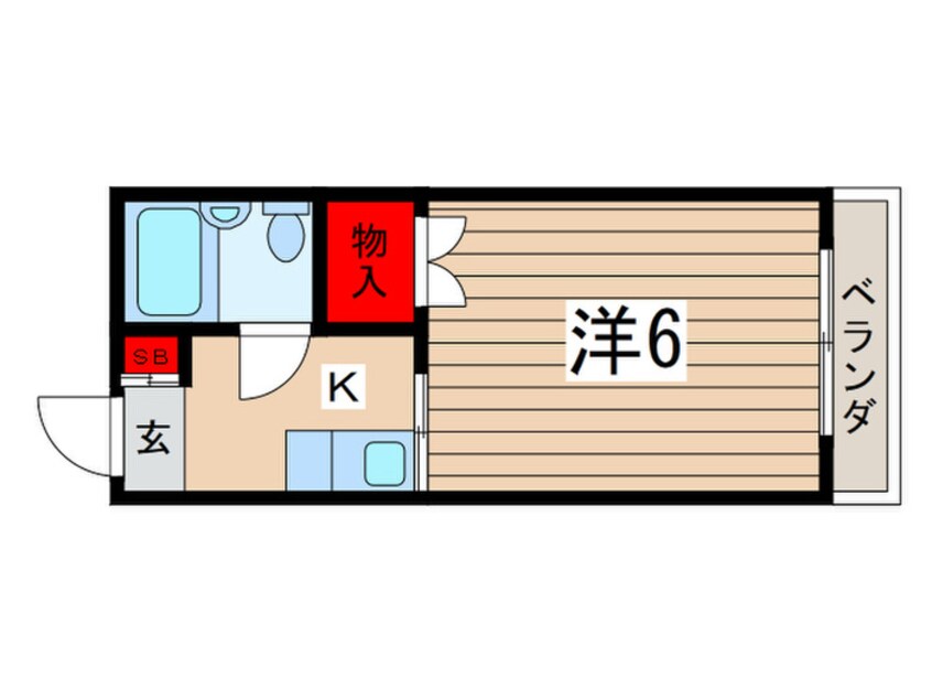 間取図 サンアベニュー東村山