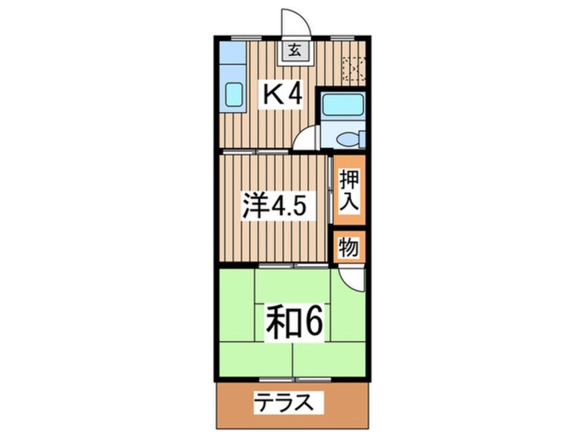 間取図 HMT港南