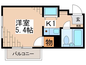 間取図 グリ－ンマ－ト町田南（２０１）