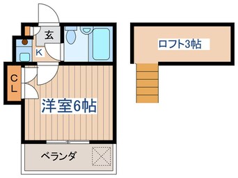 間取図 ブラッセル荻窪