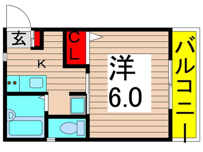 間取図 Ｇ．ＦｌａｐⅣ