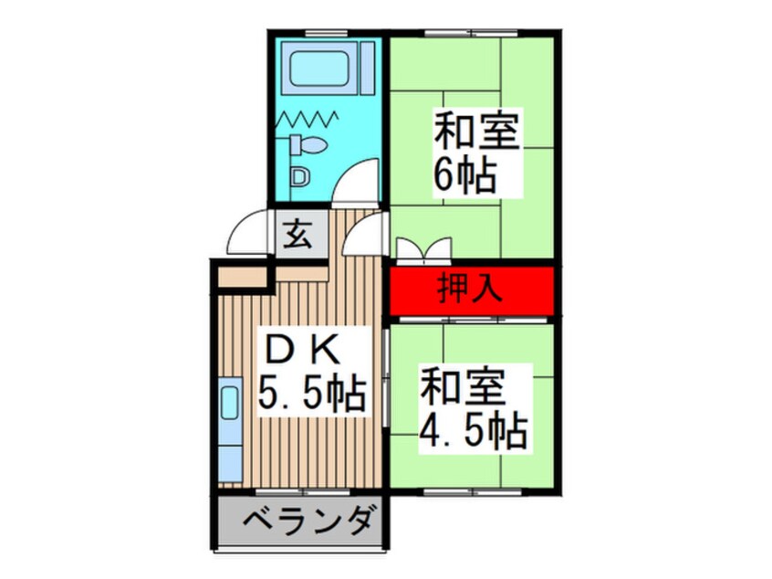 間取図 吉野原丸徳マンション