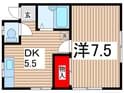 ホームズ大久保の間取図
