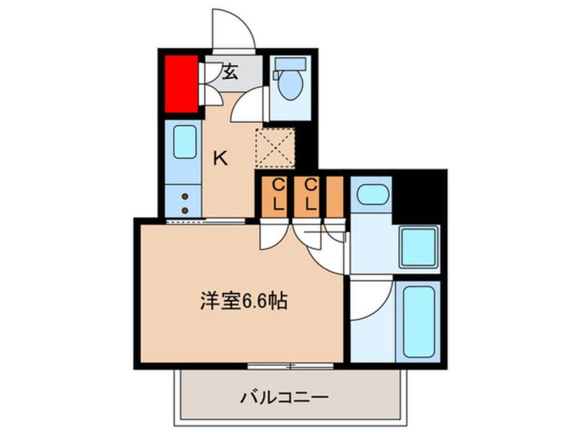 間取図 ﾊﾟｰｸｱｸｼｽ東高円寺