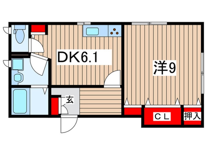 間取り図 ナリトモ仁戸名B
