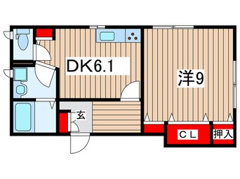 間取図 ナリトモ仁戸名B