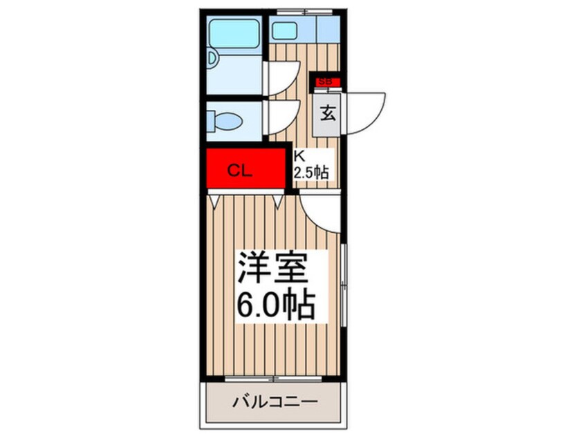 間取図 ハイツ明美