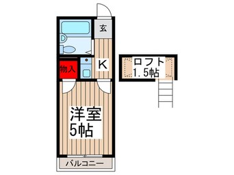 間取図 熊木ハイツ