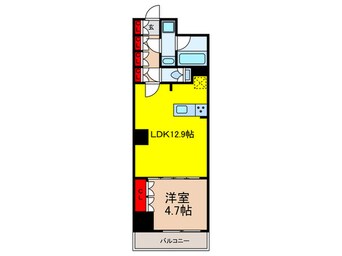 間取図 ﾋﾞｴﾗｺｰﾄ日本橋久松町