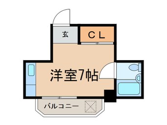 間取図 マンション駒込(203)