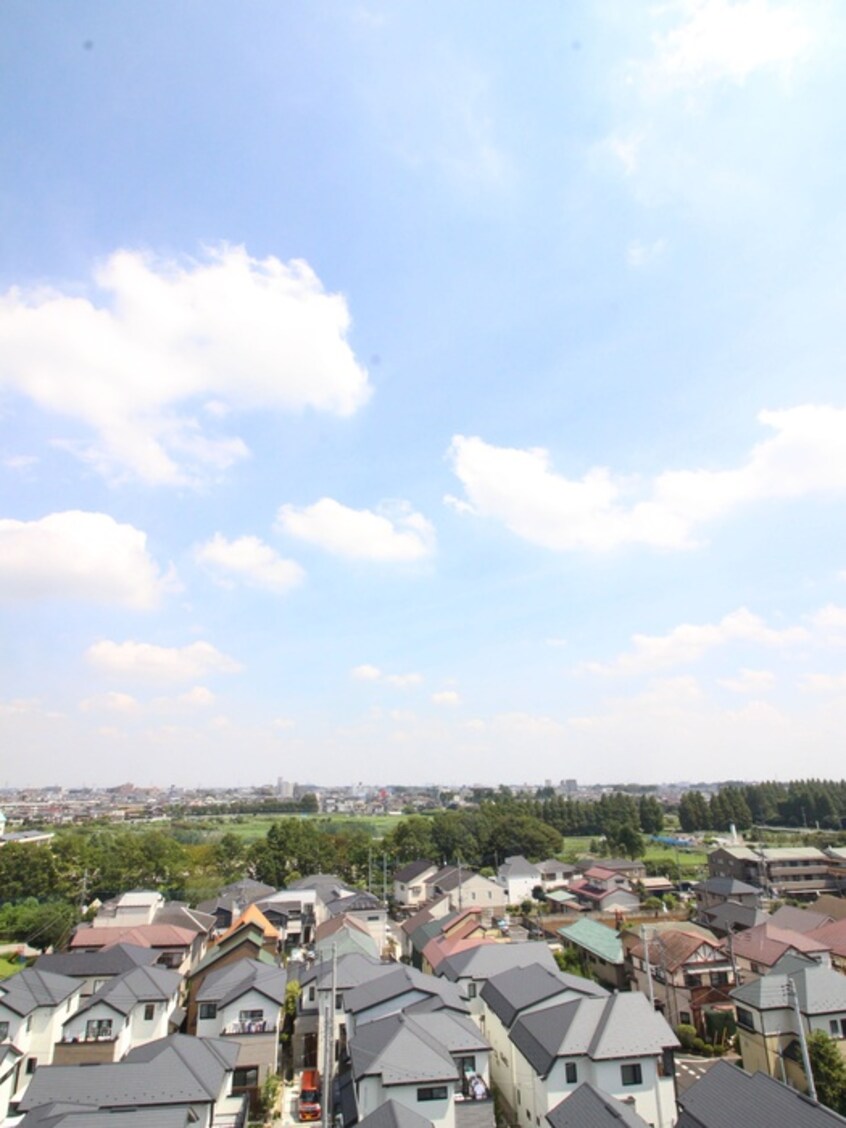 室内からの展望 田園パーク土呂