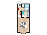 メゾンＣｏＣｏ 1Kの間取り