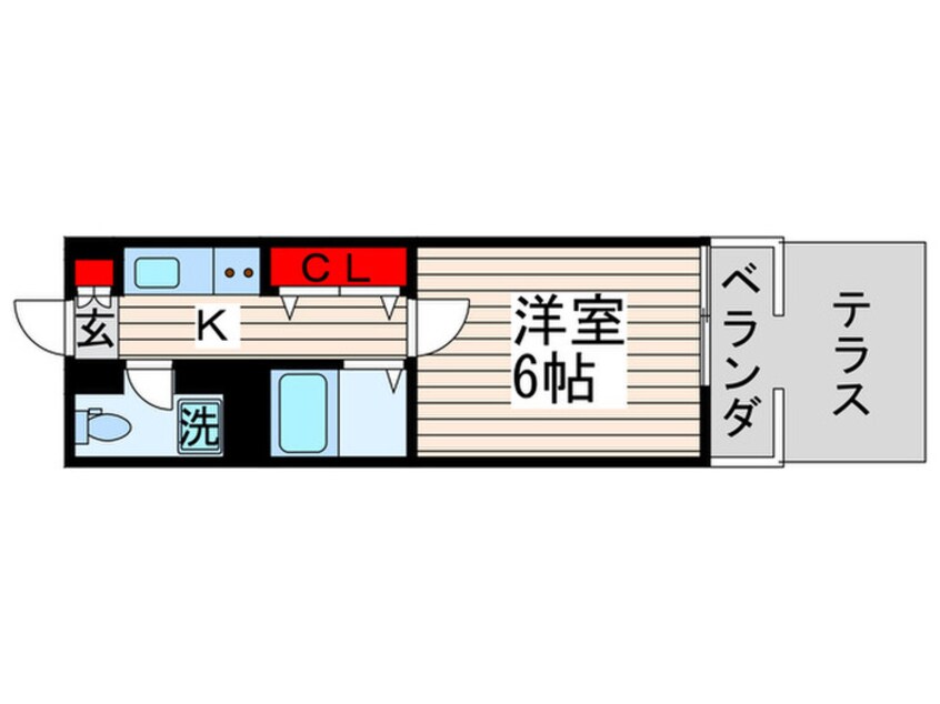 間取図 行徳マンション（1061）