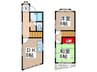 熊谷マンション 2DKの間取り