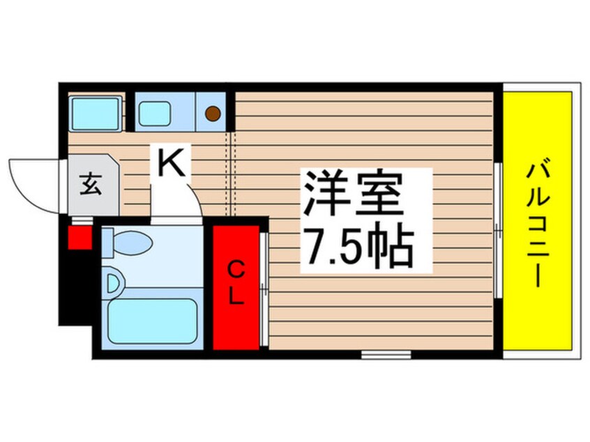 間取図 メゾン・マ－レ