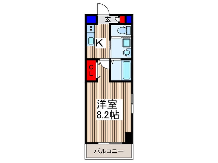 間取り図 カ－ム　リビエ－ル