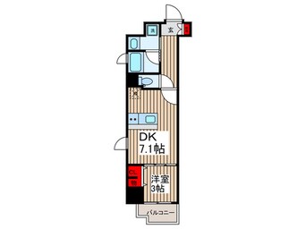 間取図 シーズンフラッツ錦糸町WEST