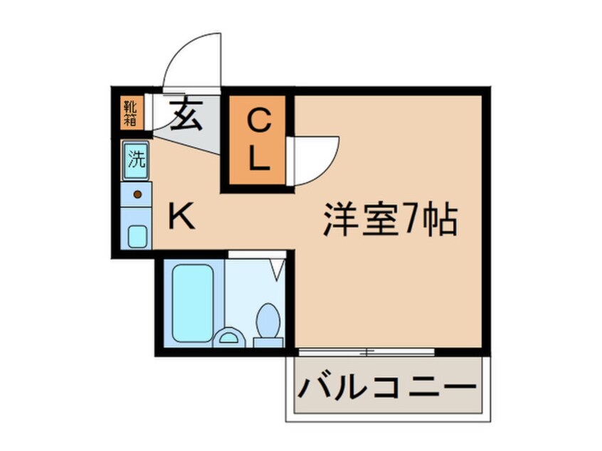 間取図 ヴェルドミ－ル