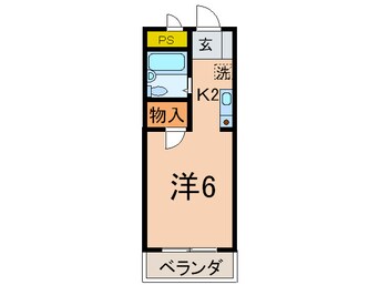 間取図 ヴェルドミ－ル