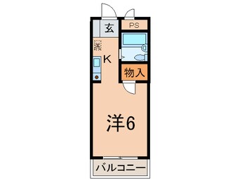 間取図 ヴェルドミ－ル