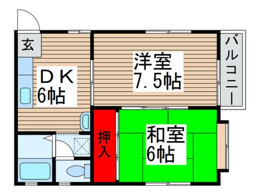 間取図 サンピア光ヶ丘