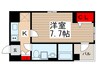 クレストタップ綾瀬（801） 1Kの間取り