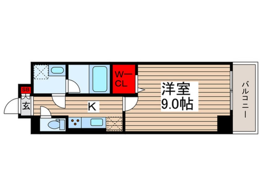 間取図 Maison　de　Grand　Marais