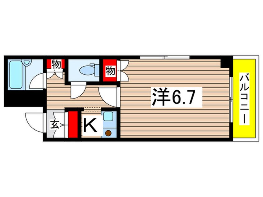 間取図 ア－バンハイツ美しが丘