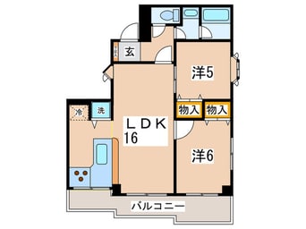 間取図 ア－バンハイツ美しが丘