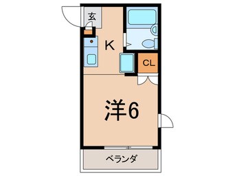 間取図 ロイヤルパレス大口