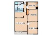 ピア　セントラル 3LDKの間取り