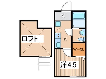 間取図 アンダンテ鶴ヶ峰