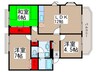 サンビレッジ船橋Ｉ 3LDKの間取り