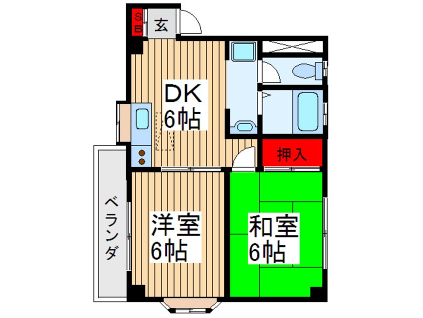 間取図 クレイドル本橋