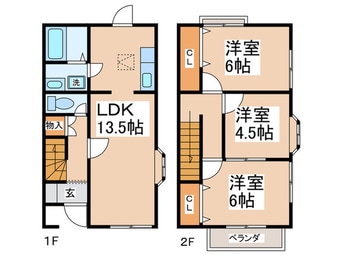 間取図 グランシェールⅠ