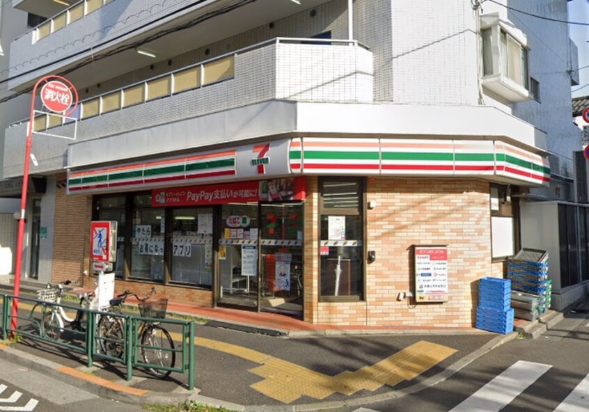 セブンイレブン 馬事公苑店(コンビニ)まで448m 桑原ハイツ