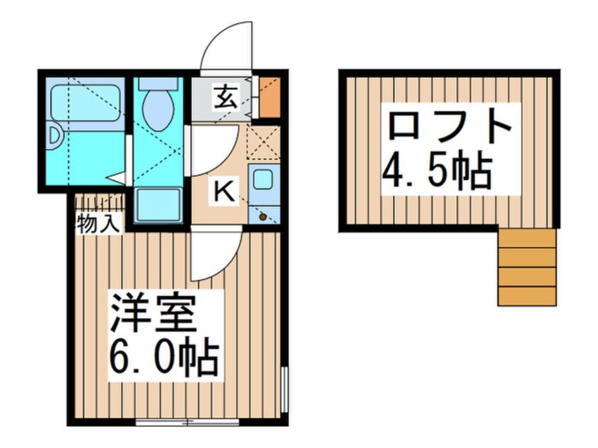 間取図 トリニティーコート