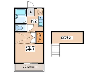 間取図 グレ－スハイツ２