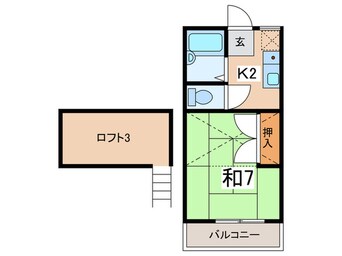 間取図 グレ－スハイツ２