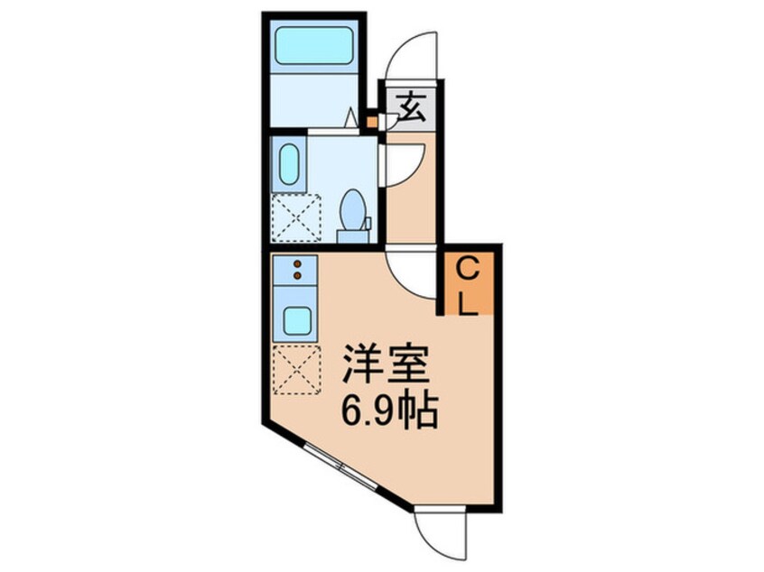 間取図 カインドネス金町