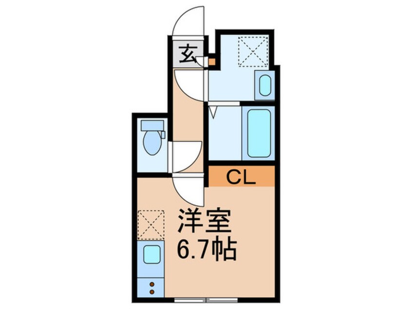 間取図 カインドネス金町