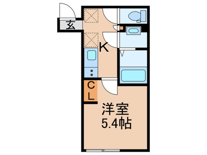 間取図 カインドネス金町