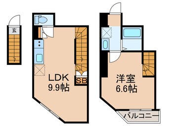 間取図 カインドネス金町