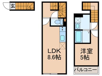 間取図 カインドネス金町